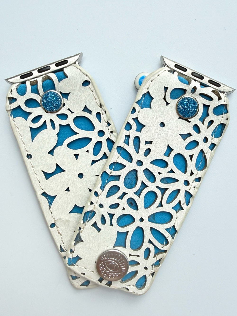 Watch Me Creations Authentic Upcycled Kate Spade Couture Apple Watch Band